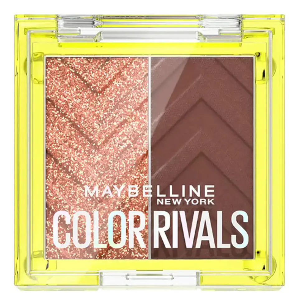 Kit Maybelline X2 Labial Vinyl + Palett Color Rival Spisuave 3