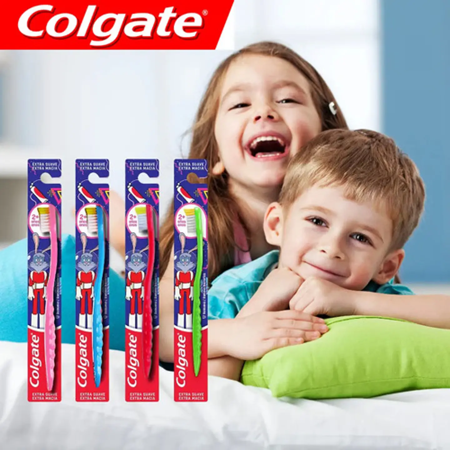 Cepillo Dental Colgate Kids +2 Años  4 Colores Para Escoger 3