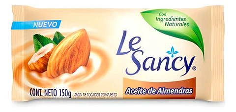 Jabon Le Sancy Aceite De Almendras En Barra 150 Gr