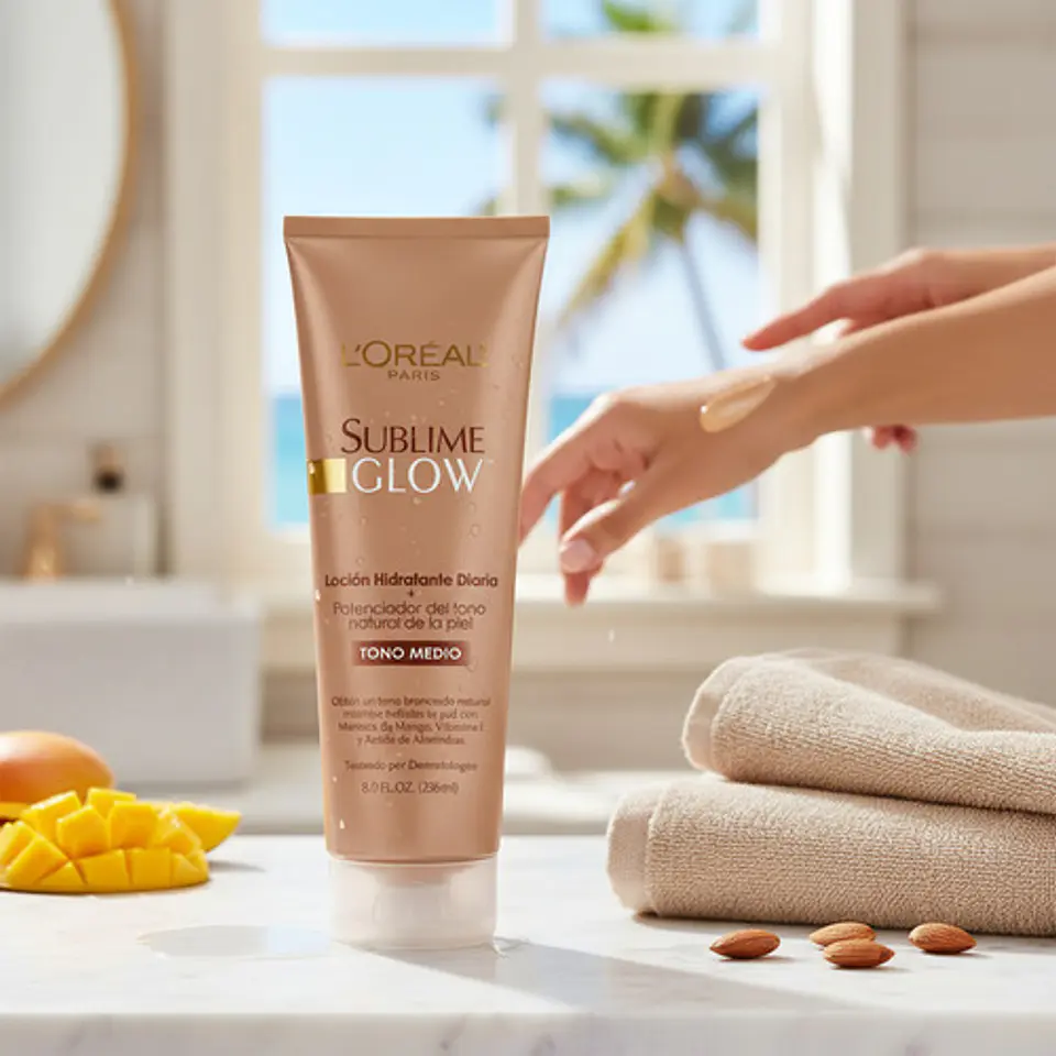 Autobronceante L'oreal Sublime Bronze Tono Medio 236 Ml 6