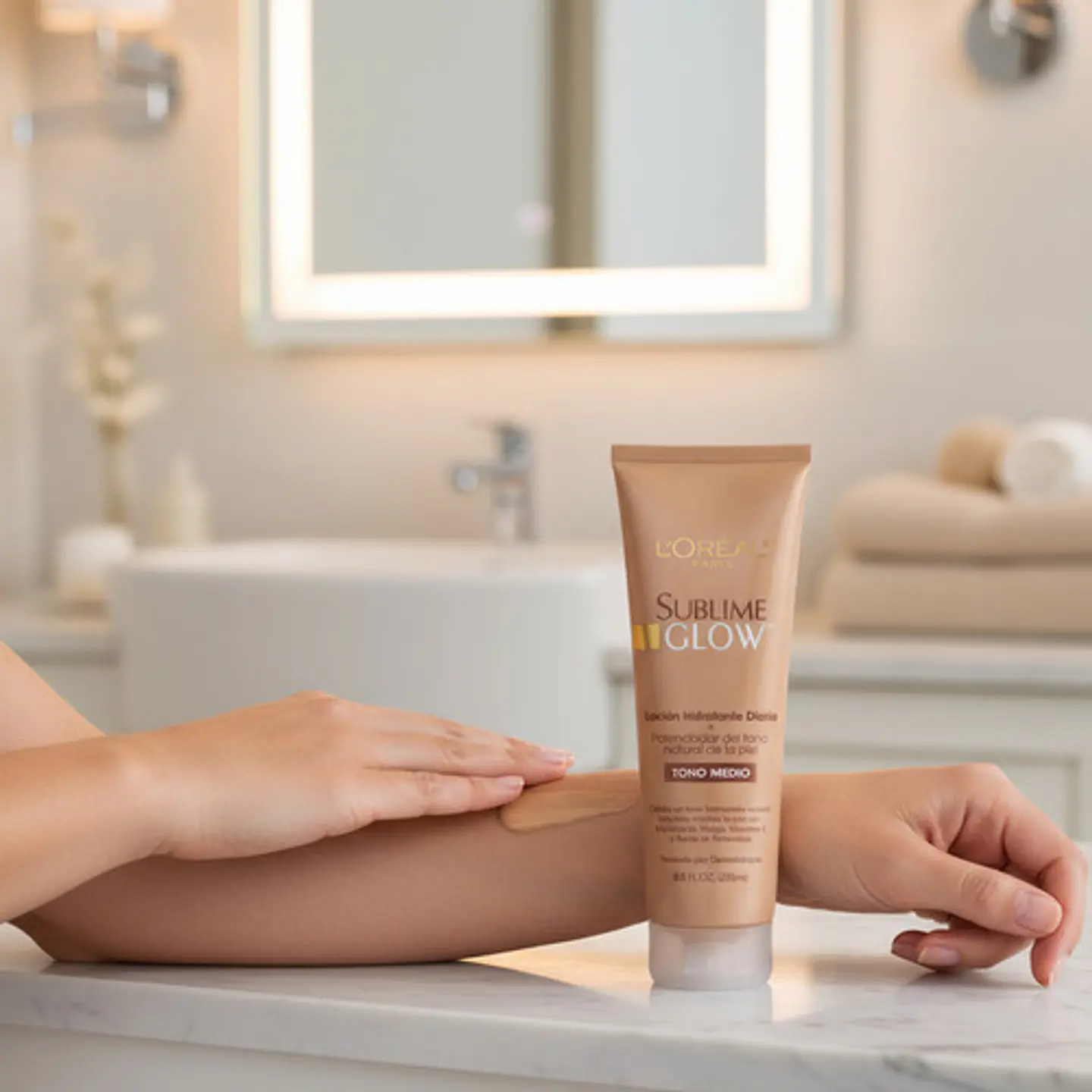 Autobronceante L'oreal Sublime Bronze Tono Medio 236 Ml 9