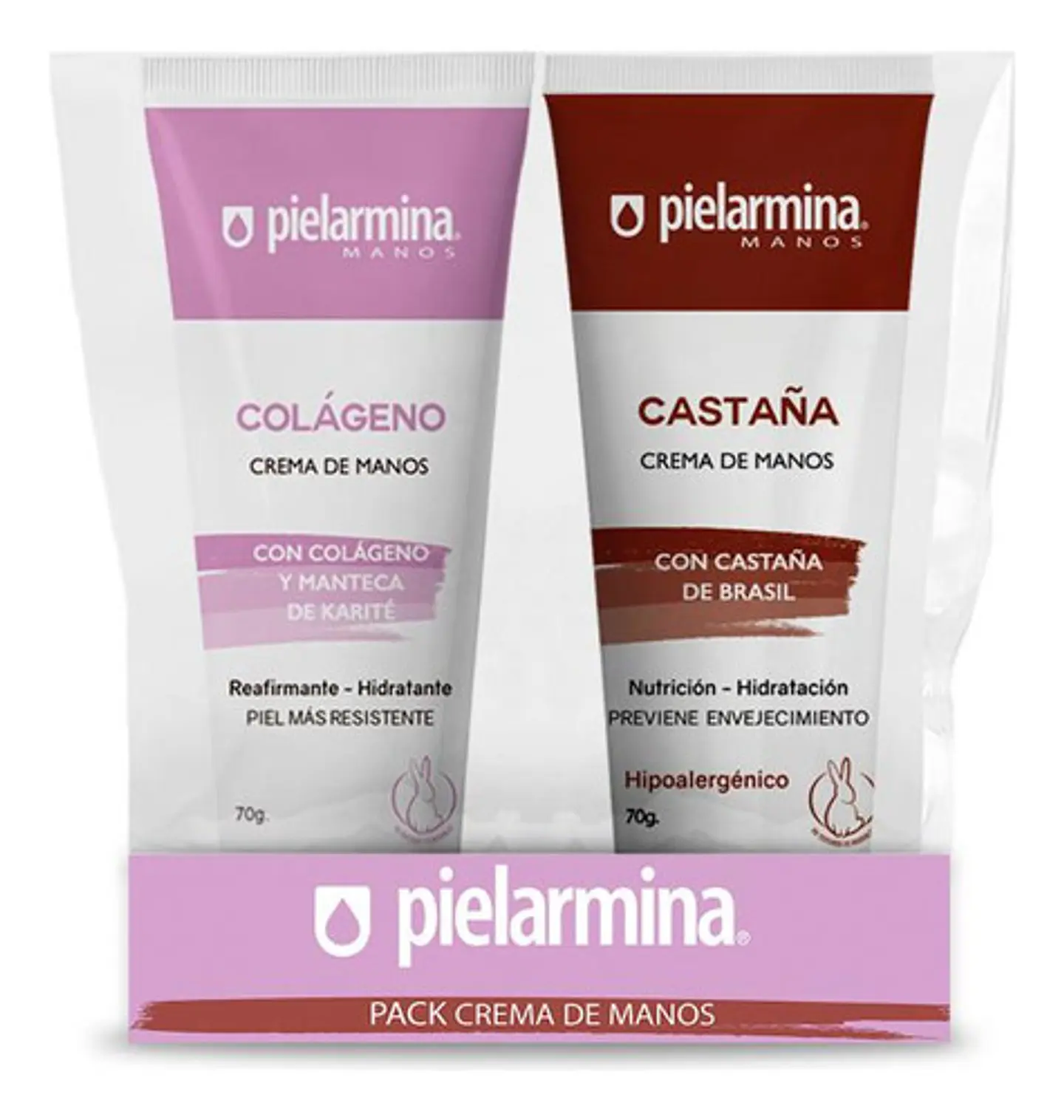 Set De Crema De Manos Castaña Y Colágeno | Pielarmina 2
