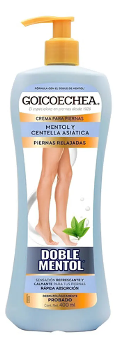 Goicoechea Crema Piernas Mentol Y Centella Asiática 400 Ml