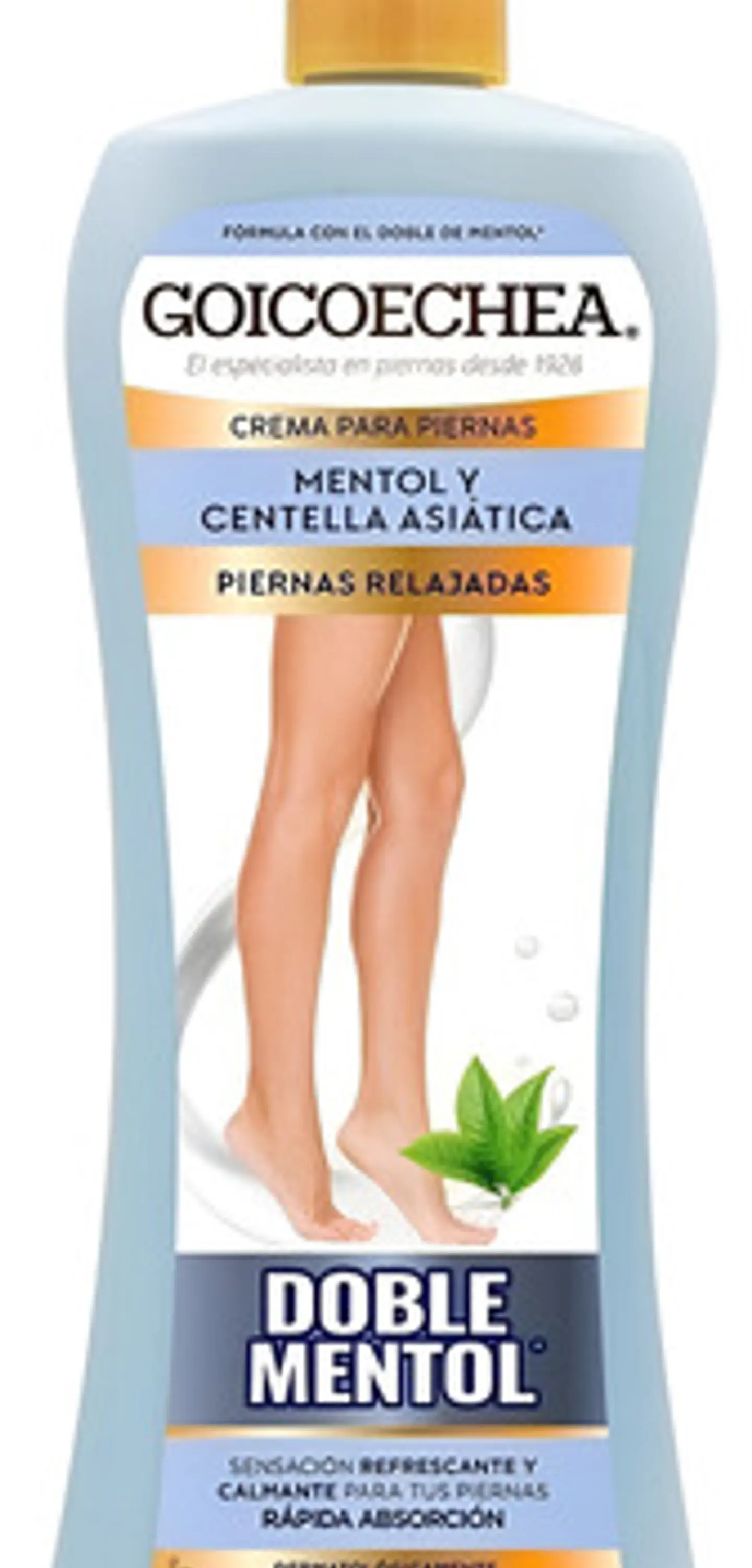 Goicoechea Crema Piernas Mentol Y Centella Asiática 400 Ml 1
