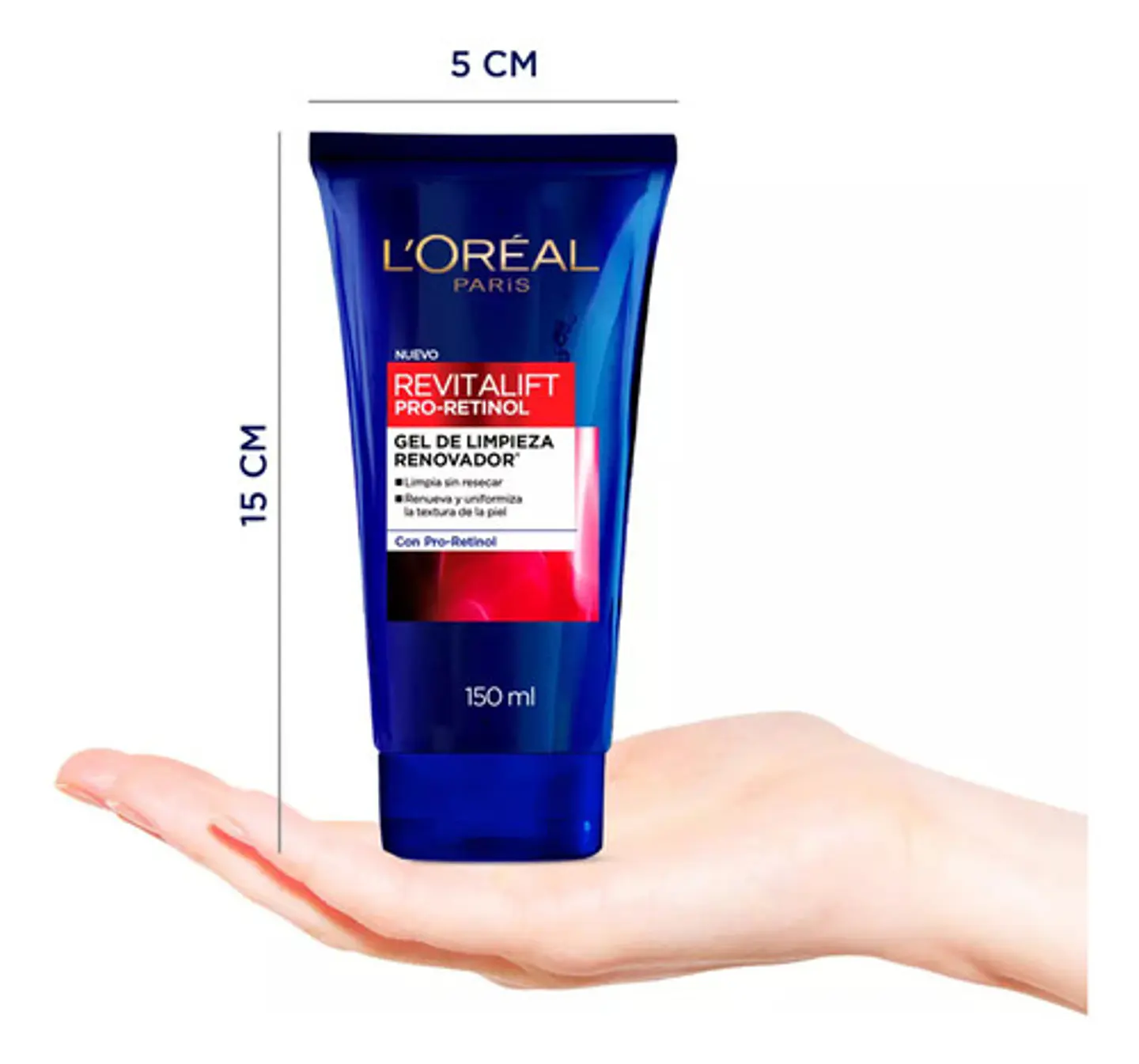Revitalift Pro-retinol Gel De Limpieza Renovador L'oreal Todo Tipo De Piel Día/noche 2