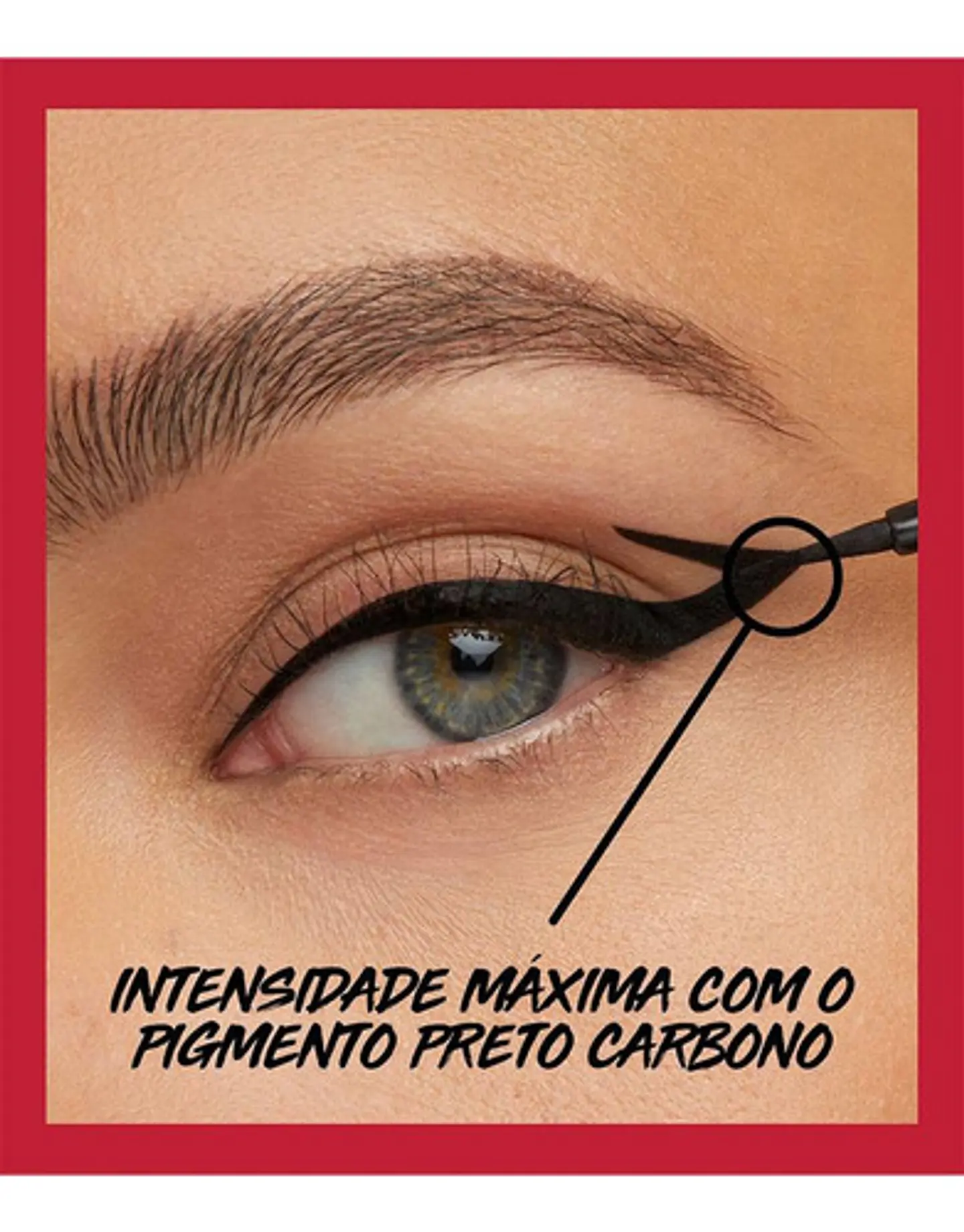 Delineador Líquido De Ojos Maybelline Tattoo Liner 48h Negro Negro Mate 3
