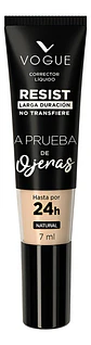 Corrector Líquido Resist Larga Duración Vogue 7ml Tono Natural - Miniatura 1