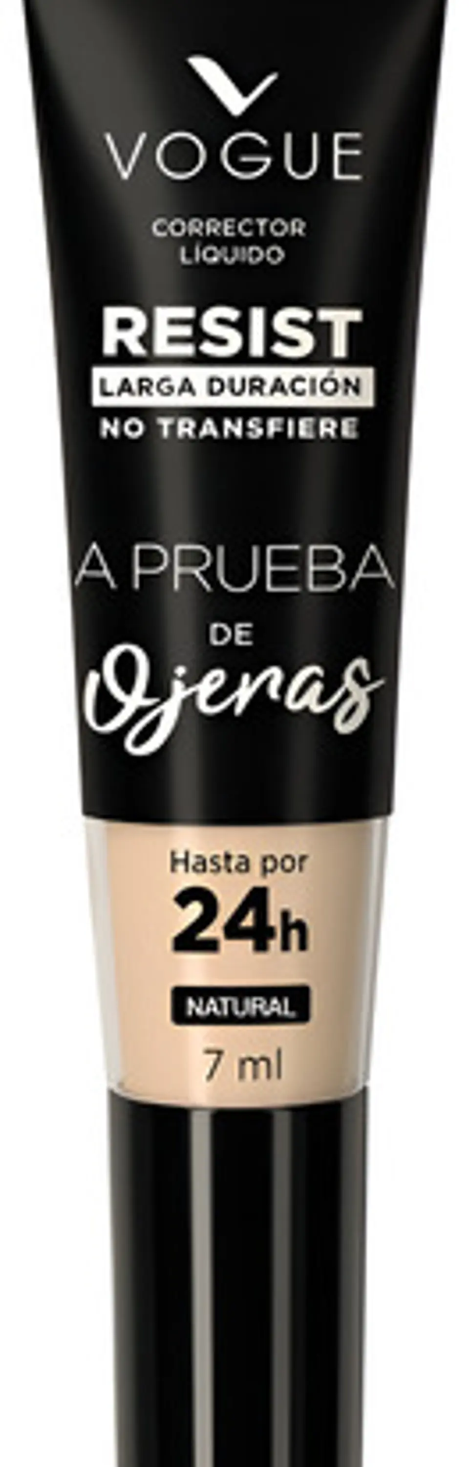 Corrector Líquido Resist Larga Duración Vogue 7ml Tono Natural 1