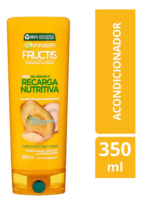 Acondicionador Garnier Fructis Recarga Nutritiva X 350ml