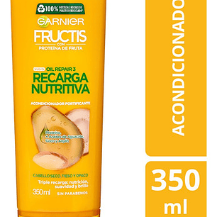 Acondicionador Garnier Fructis Recarga Nutritiva X 350ml
