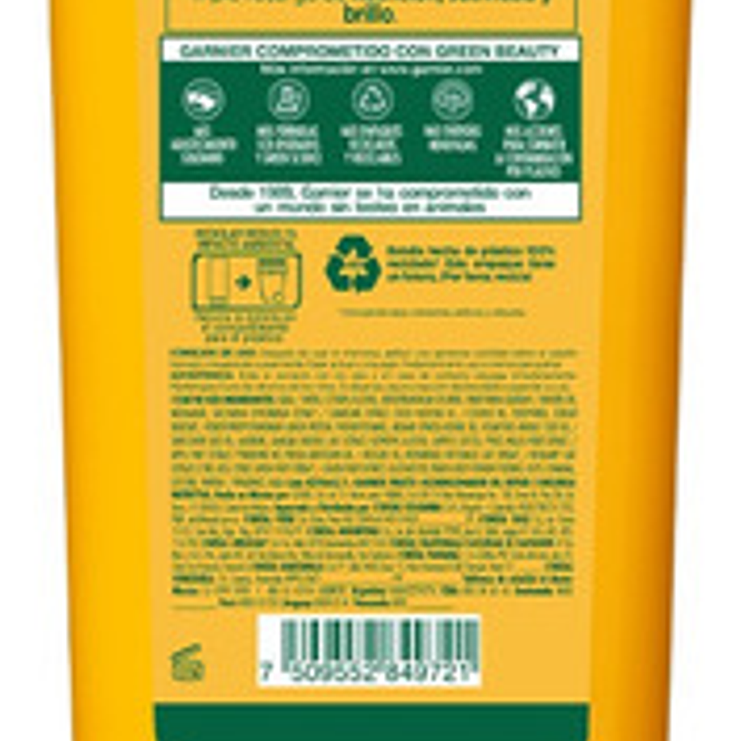 Acondicionador Garnier Fructis Recarga Nutritiva X 350ml 3