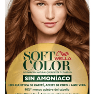 Tintura Permanente Hidratante Soft Color Chocolate 67 Wella