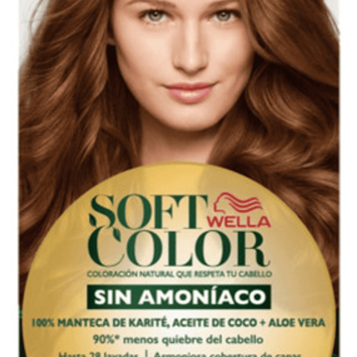 Tintura Permanente Hidratante Soft Color Chocolate 67 Wella 1