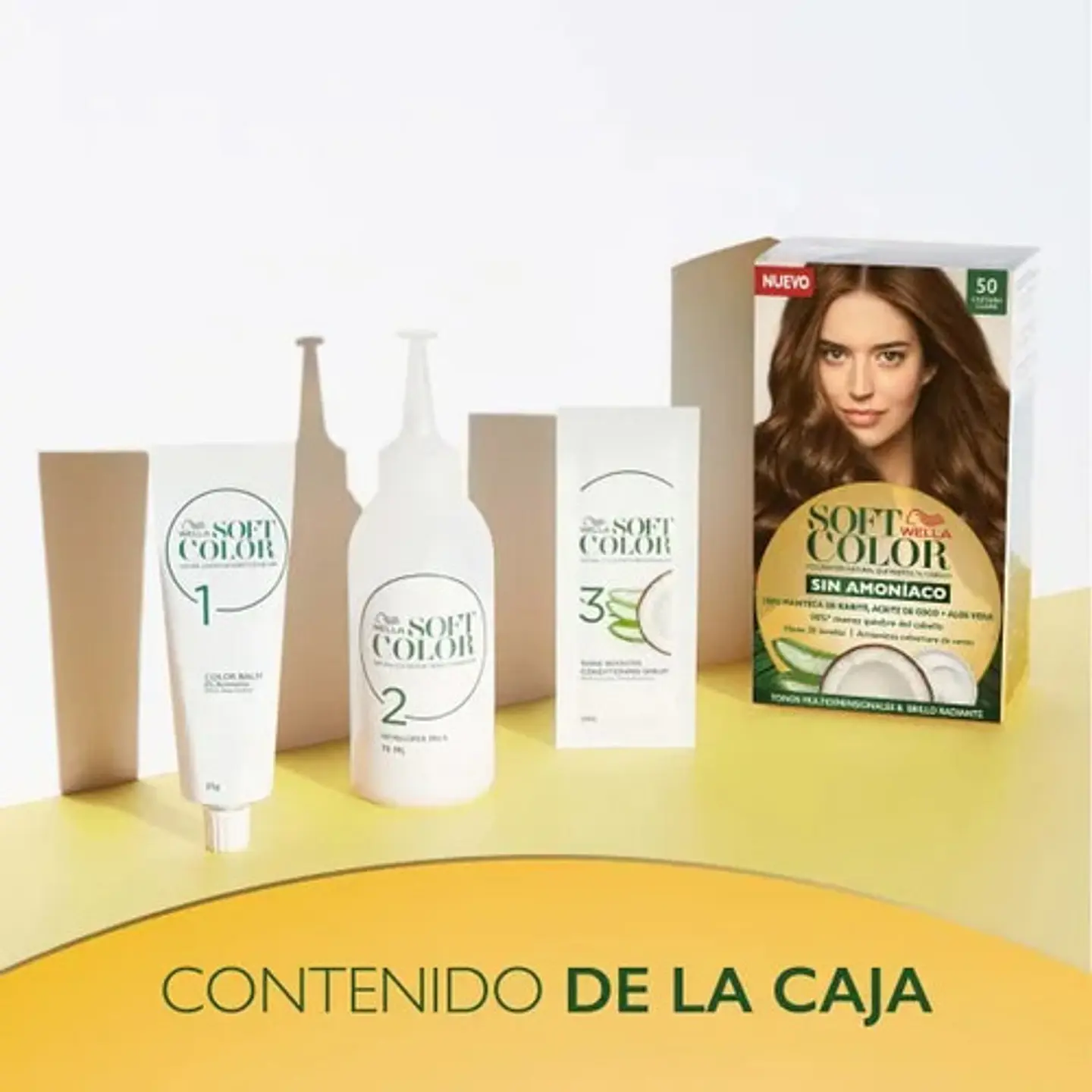 Tintura Perm. Hidratante Soft Color Castaño Claro 50 Wella 50 Castaño Claro 5