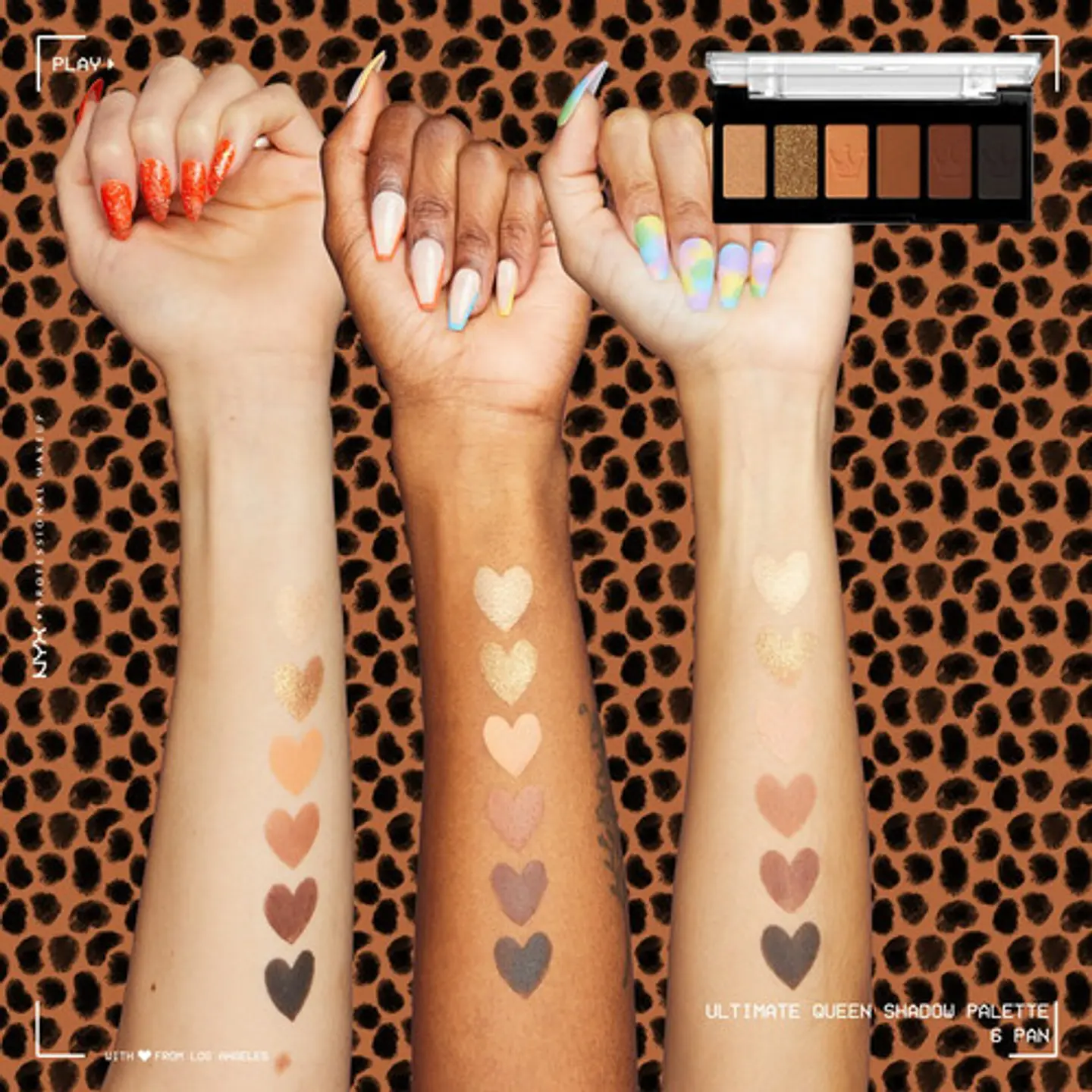 Paleta De Sombras Nyx Ultimate Edit Petite Color Queen 5