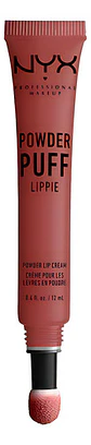 Labial Líquido Nyx Powder Puff Mate 12ml Color Best Buds - Miniatura 1