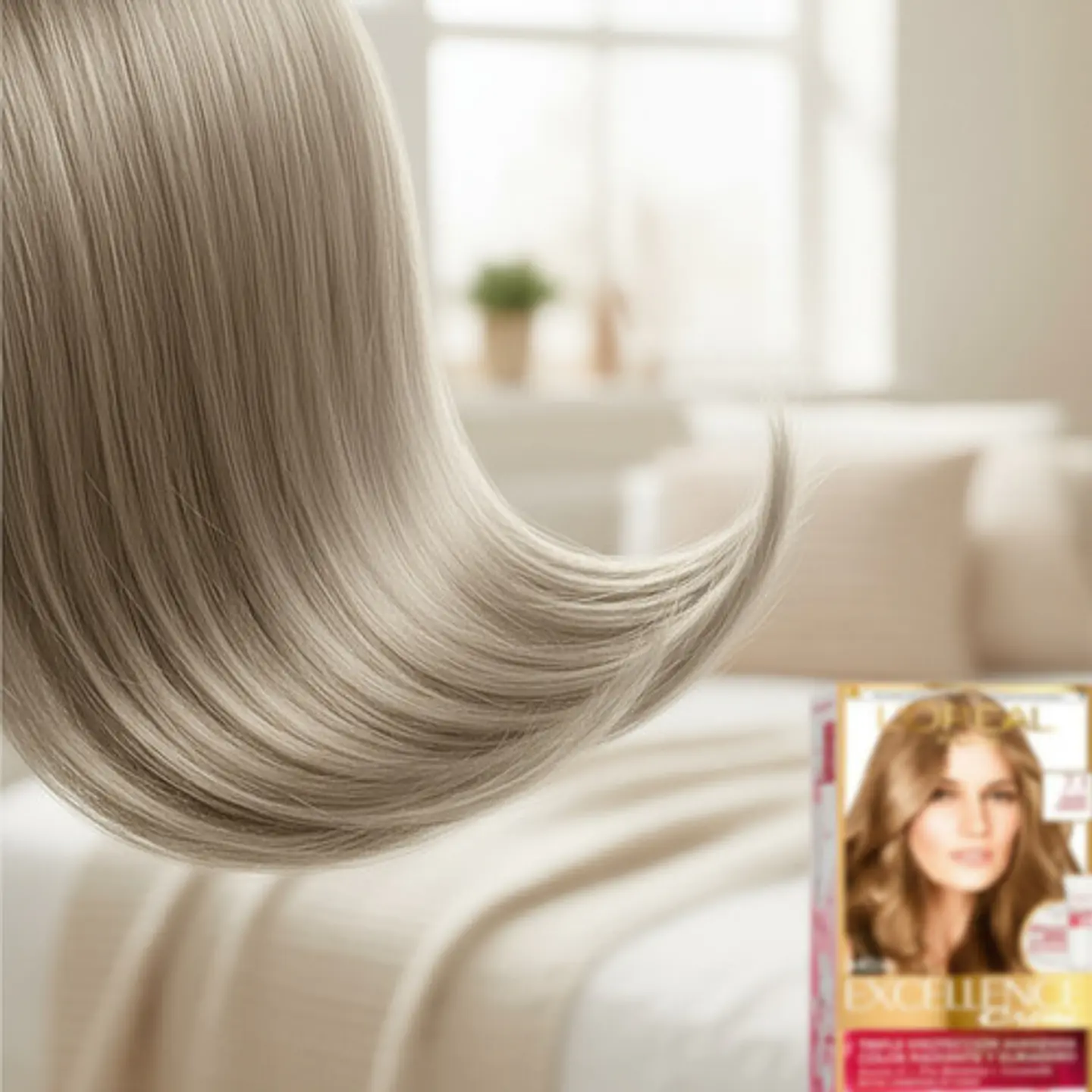 Tintura L'oréal Excellence Creme Tono 7.1 Rubio Cenizo 10