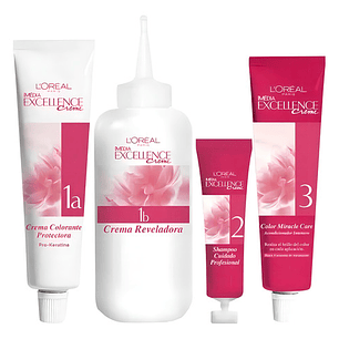 Kit Tintura L'oréal Paris Excellence Tintura Tono 8.1 Rubio Claro Cenizo Para Cabello