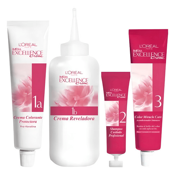 Kit Tintura L'oréal Paris Excellence Tintura Tono 8.1 Rubio Claro Cenizo Para Cabello 2