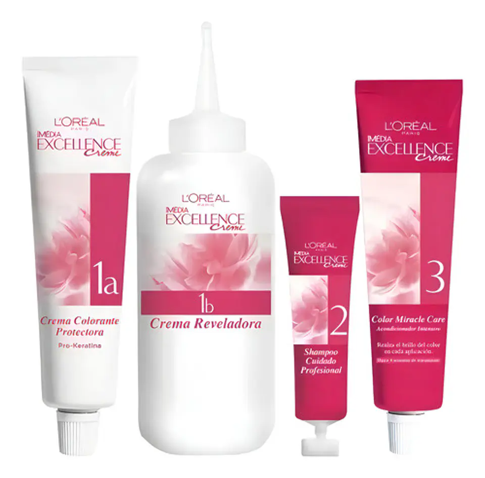 Kit Tintura L'oréal Paris Excellence Tintura Tono 8.1 Rubio Claro Cenizo Para Cabello 2