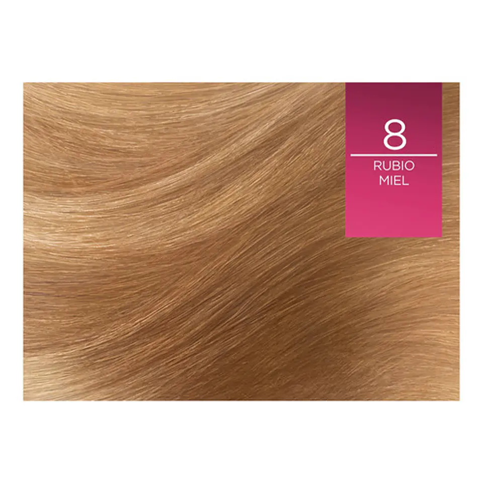 Tintura Excellence Creme Tono 8 Rubio Miel L'oréal 8 Rubio Miel 2
