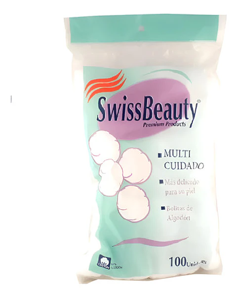Swiss Beauty Copos De Algodón Para Cuidado Facial
