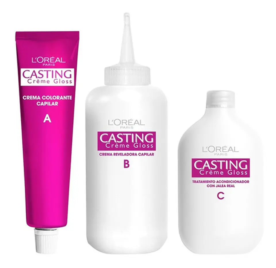 Tintura Casting Creme Gloss Casting Creme Gloss Tono 700 Rubio 15vol. Para Cabello 5