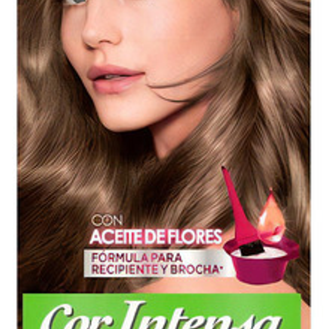 Tintura Garnier Cor Intensa 6.1 Rubio Oscuro Cenizo 1