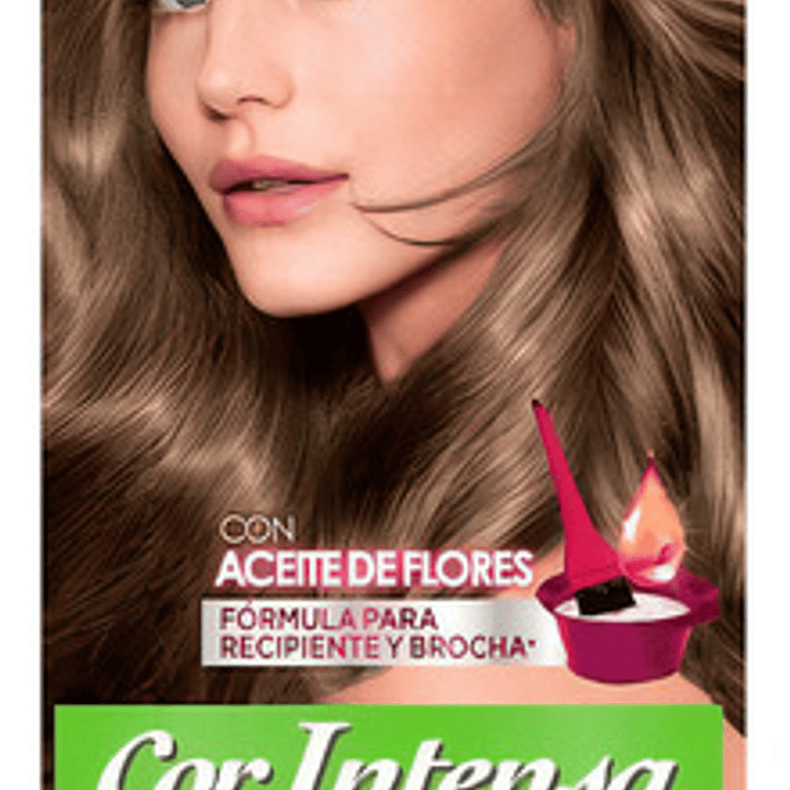 Tintura Garnier Cor Intensa 6.1 Rubio Oscuro Cenizo 1