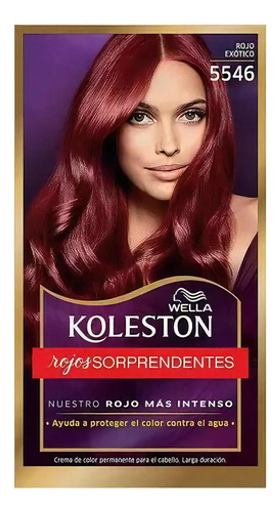 Tintura Koleston Kit Permanente Tono 5546 Rojo Exótico 1