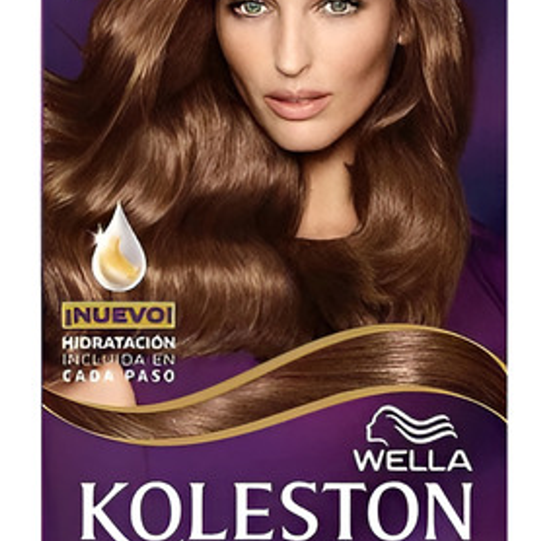 Tintura Wella Koleston Coloración En Crema Tono 777 Marrón Armonía Atardeceres Dorados 1