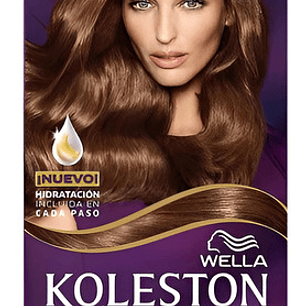 Tintura Wella Koleston Coloración En Crema Tono 777 Marrón Armonía Atardeceres Dorados
