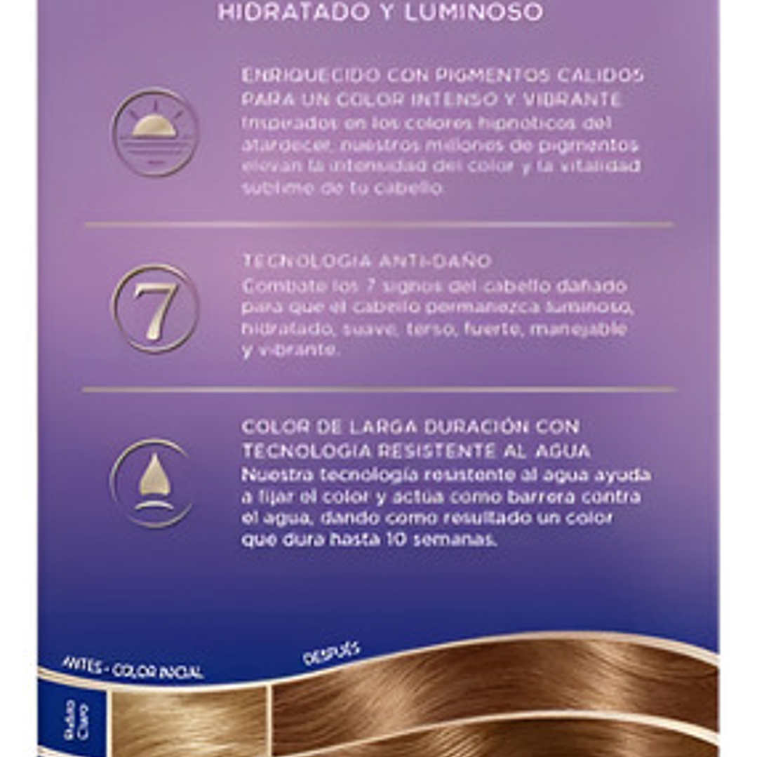 Tintura Wella Koleston Coloración En Crema Tono 777 Marrón Armonía Atardeceres Dorados 3