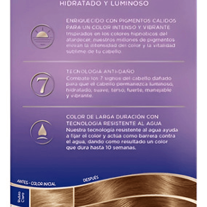Tintura Wella Koleston Coloración En Crema Tono 777 Marrón Armonía Atardeceres Dorados 3