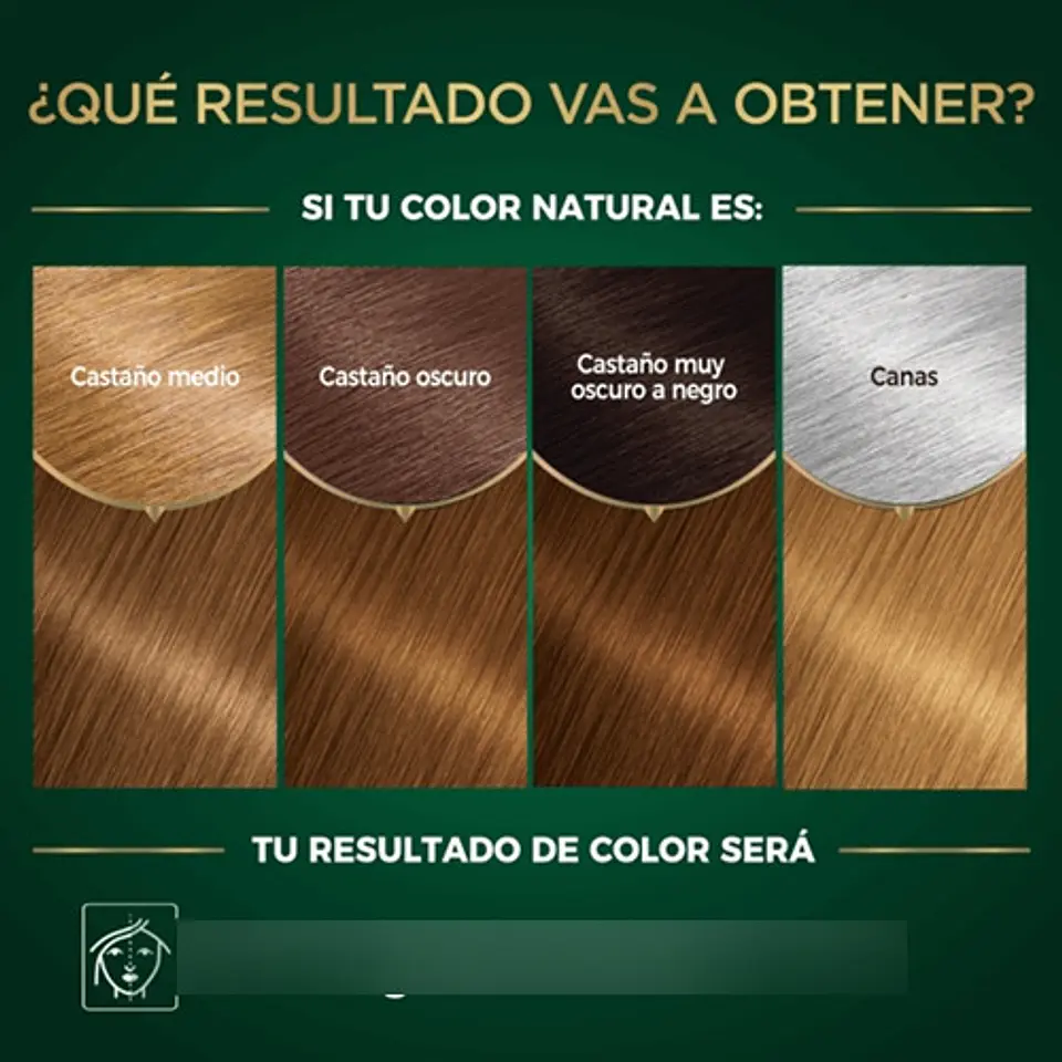Tintura Garnier Nutrisse Oleos 7.3 Rubio Dorado 5