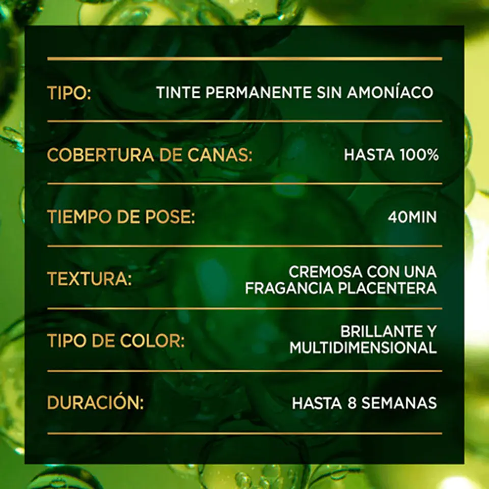 Tintura Garnier Nutrisse Oleos 7.3 Rubio Dorado 9