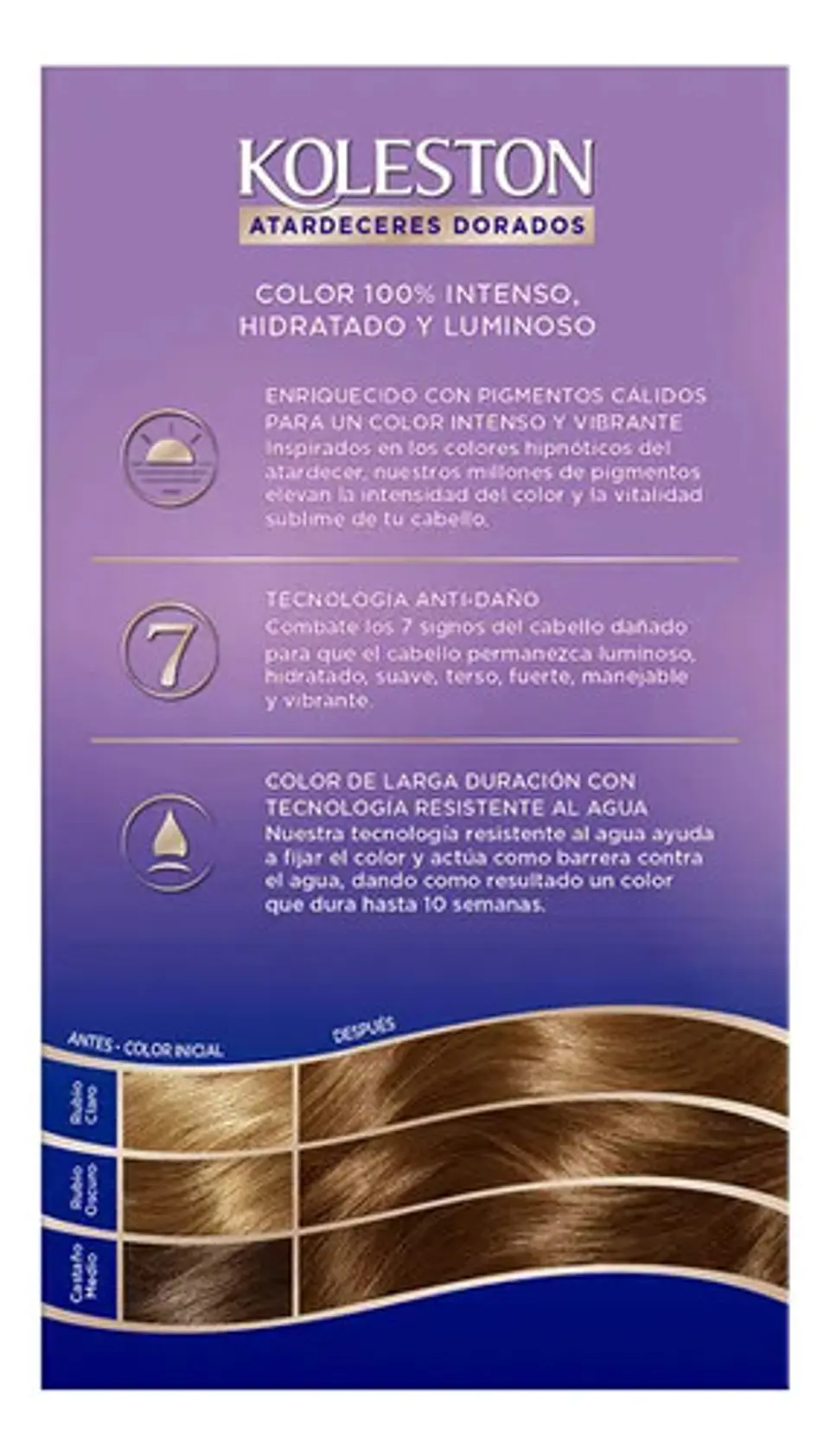 Koleston Tintura Per Brillo Infinito Rubio Medio Perlado 718 8