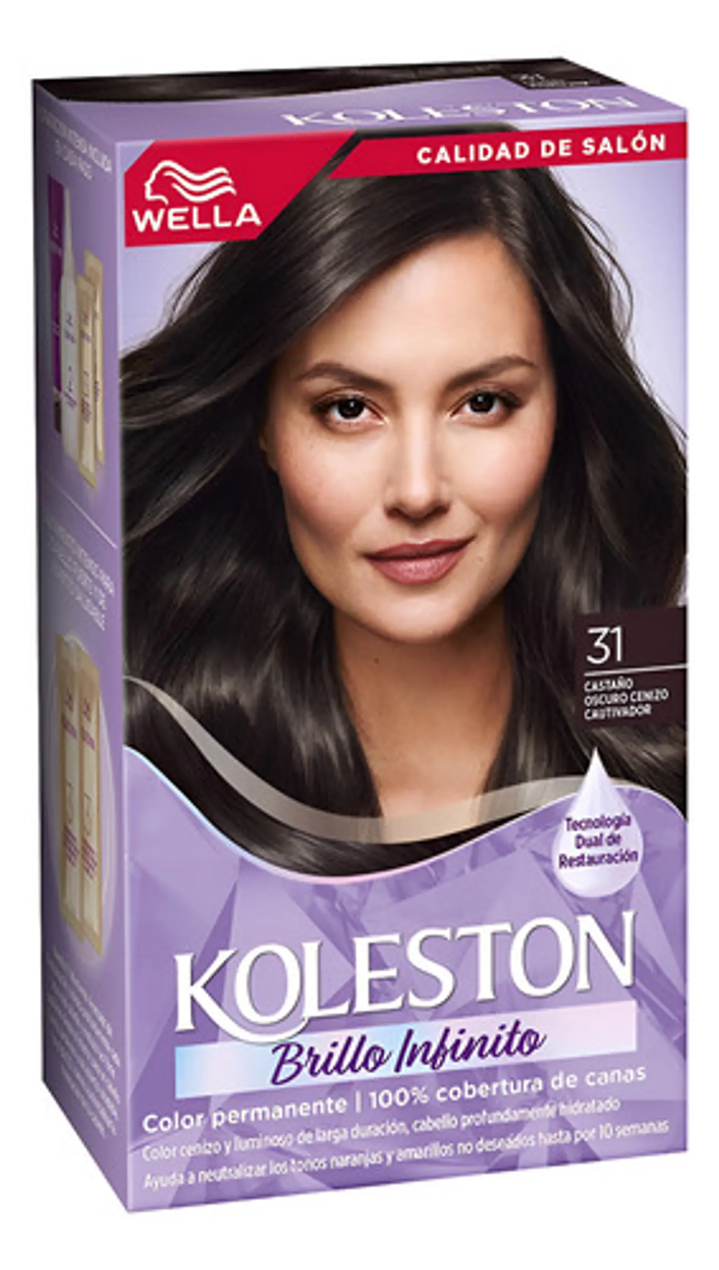 Koleston Brillo Infinito Castaño Oscuro Cenizo Cautivador 31 1