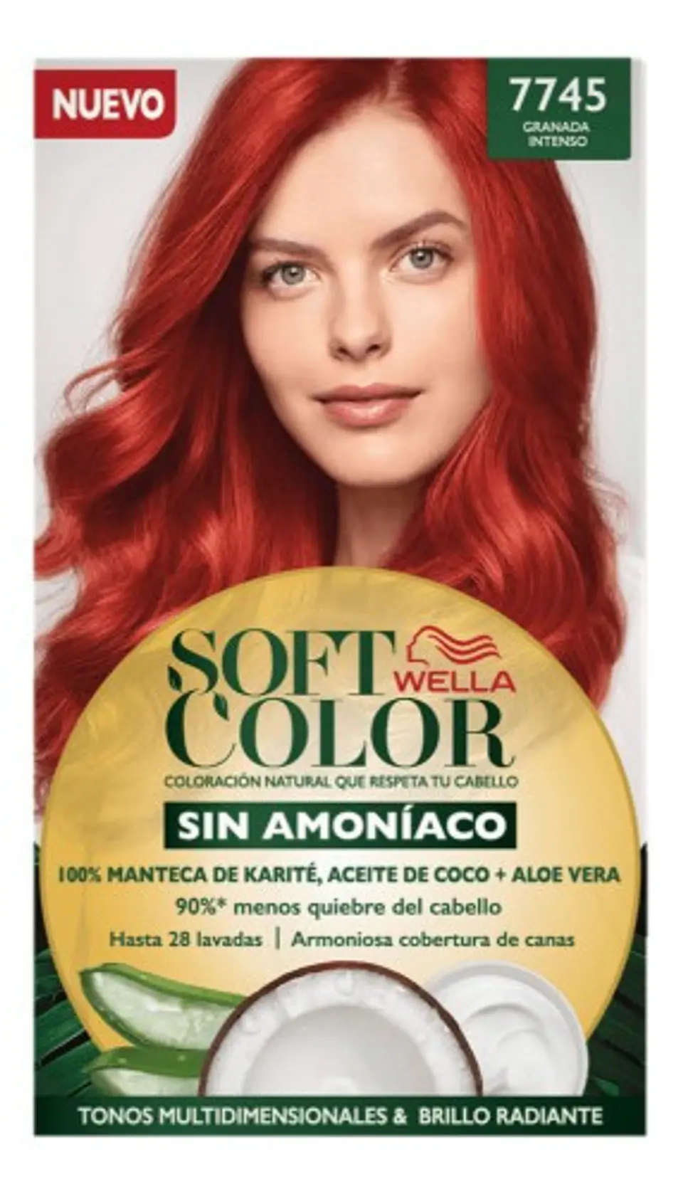 Tintura Wella Soft Color Tinte De Cabello Tono 7745 Granada Intenso Para Cabello 1