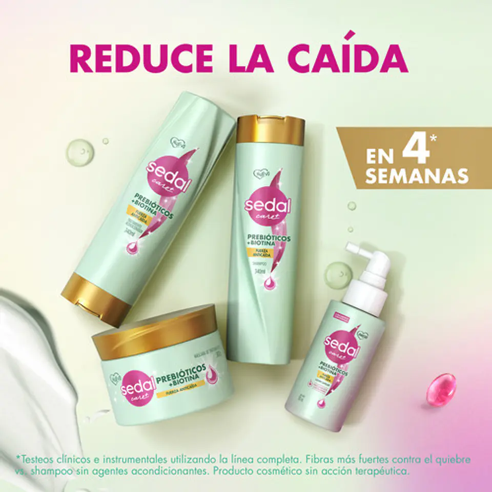 Sedal Care Sh Reg Previoticos+biotina Fco Pl 340ml 4