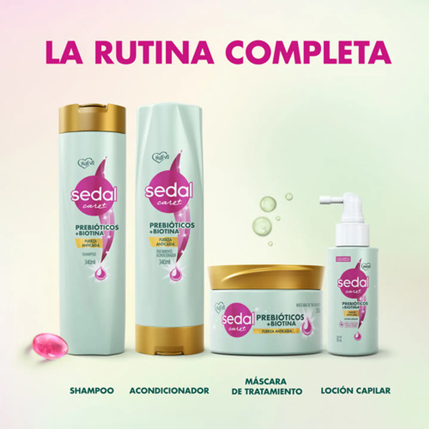 Sedal Care Sh Reg Previoticos+biotina Fco Pl 340ml 7
