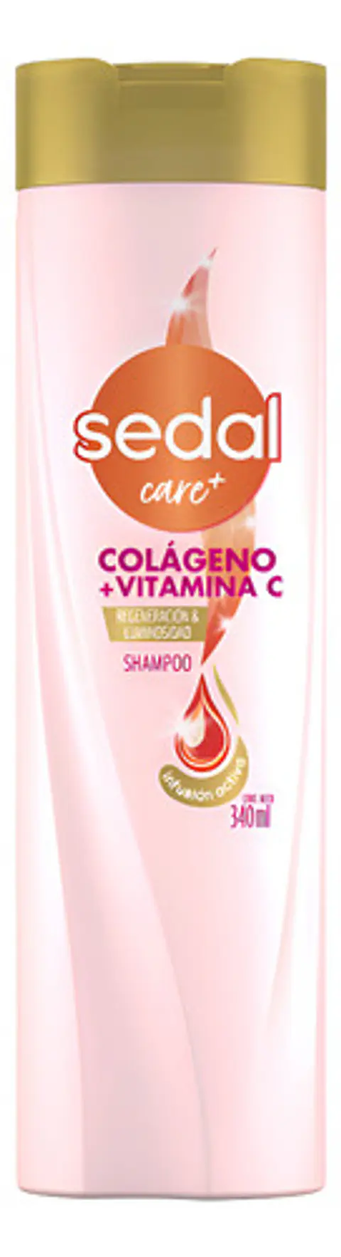 Sedal Shampoo Colageno + Vitamina C X 340ml