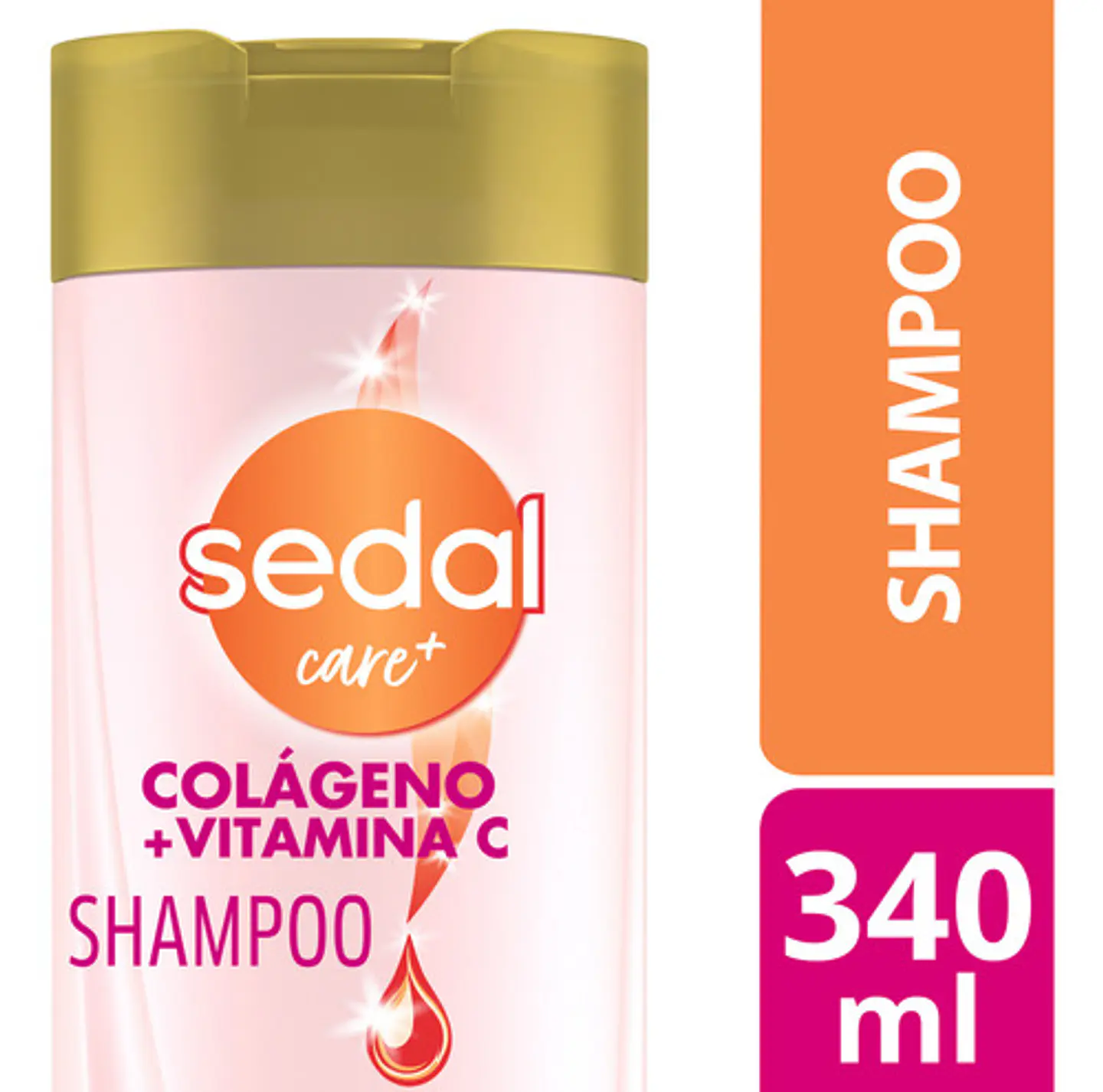 Sedal Shampoo Colageno + Vitamina C X 340ml 2