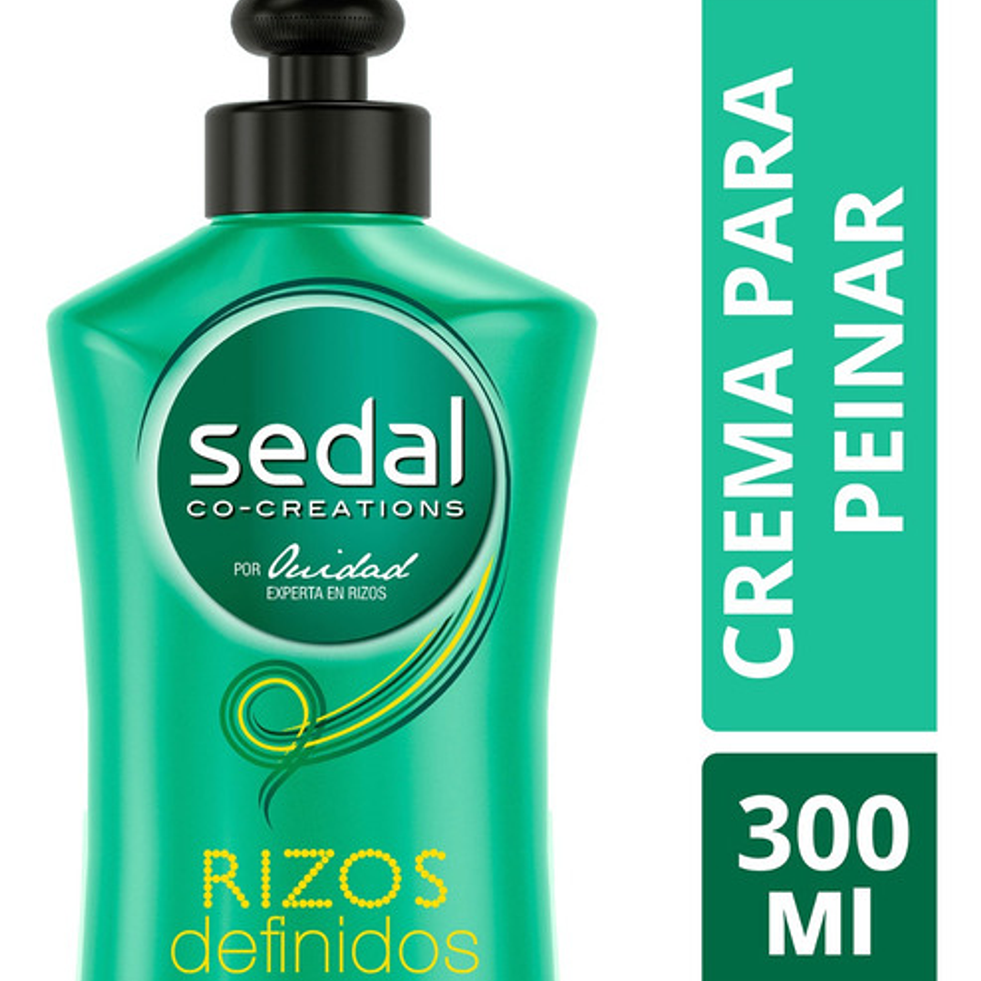 Sedal Crema Para Peinar Rizos Definidos 300ml 1