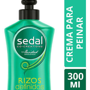 Sedal Crema Para Peinar Rizos Definidos 300ml