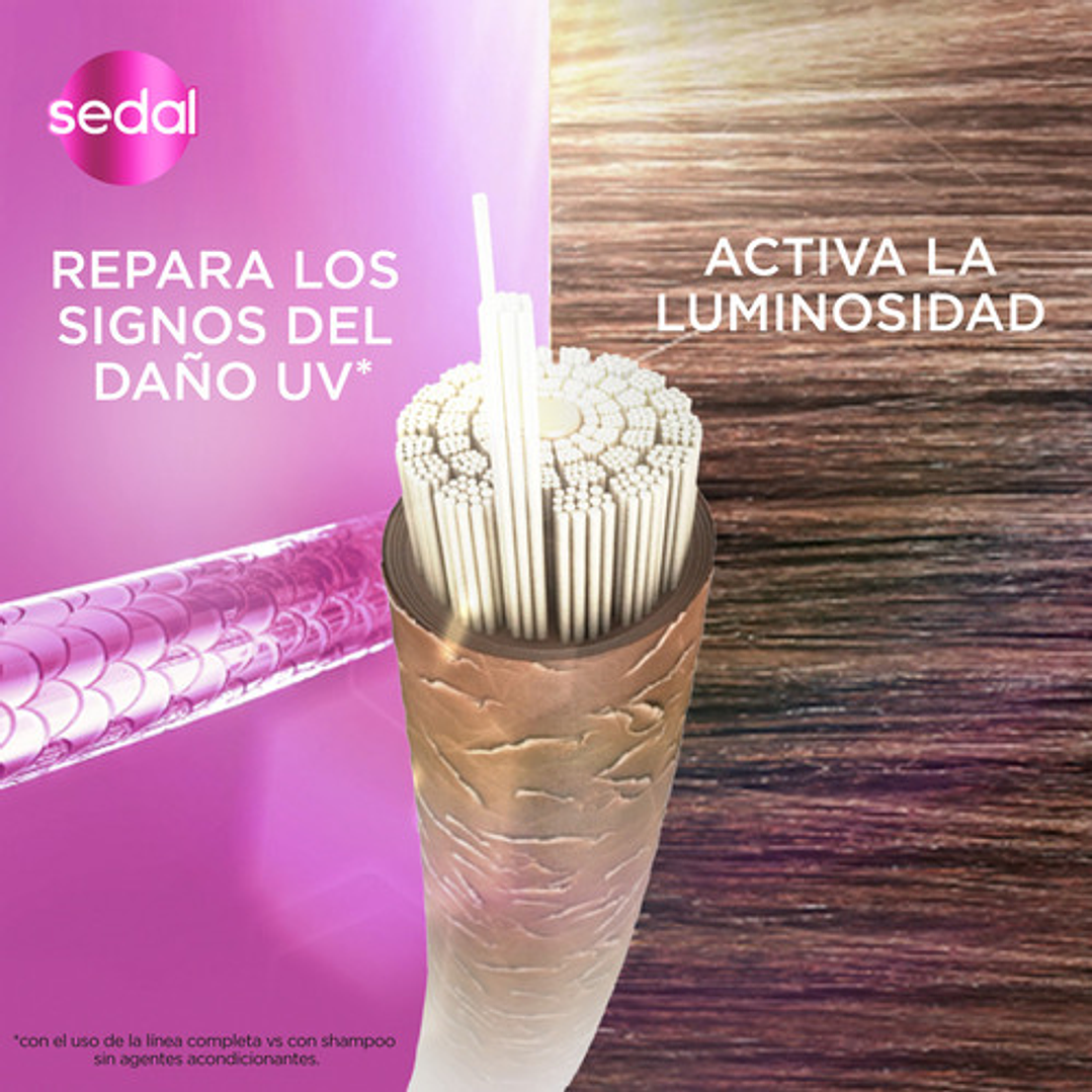 Shampoo Sedal Luminous Uv 340ml 4