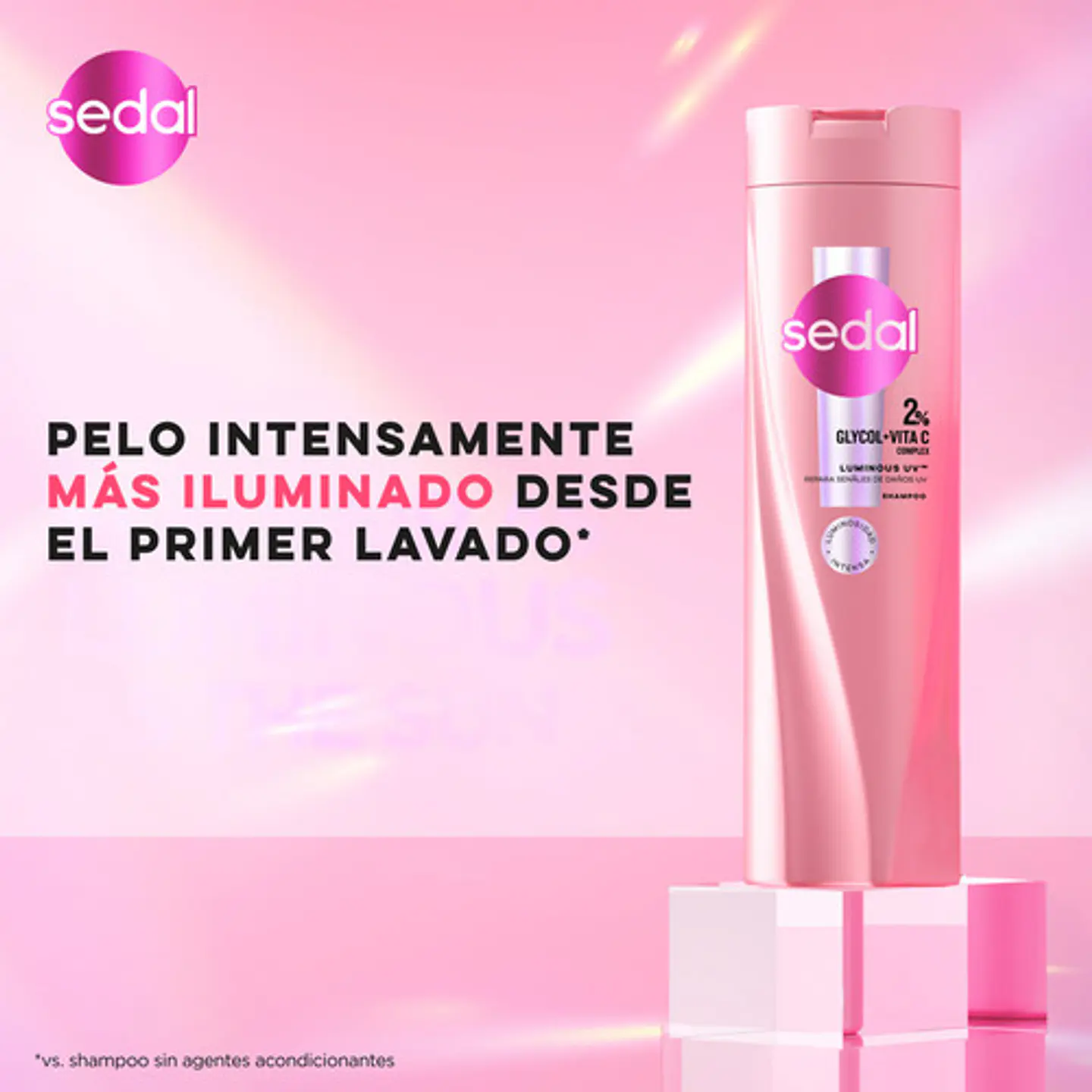 Shampoo Sedal Luminous Uv 340ml 6
