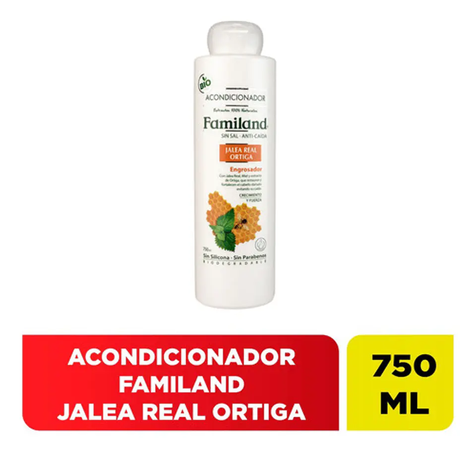 Familand Acondicionador Jalea Real Nutritivo 750 Ml 2