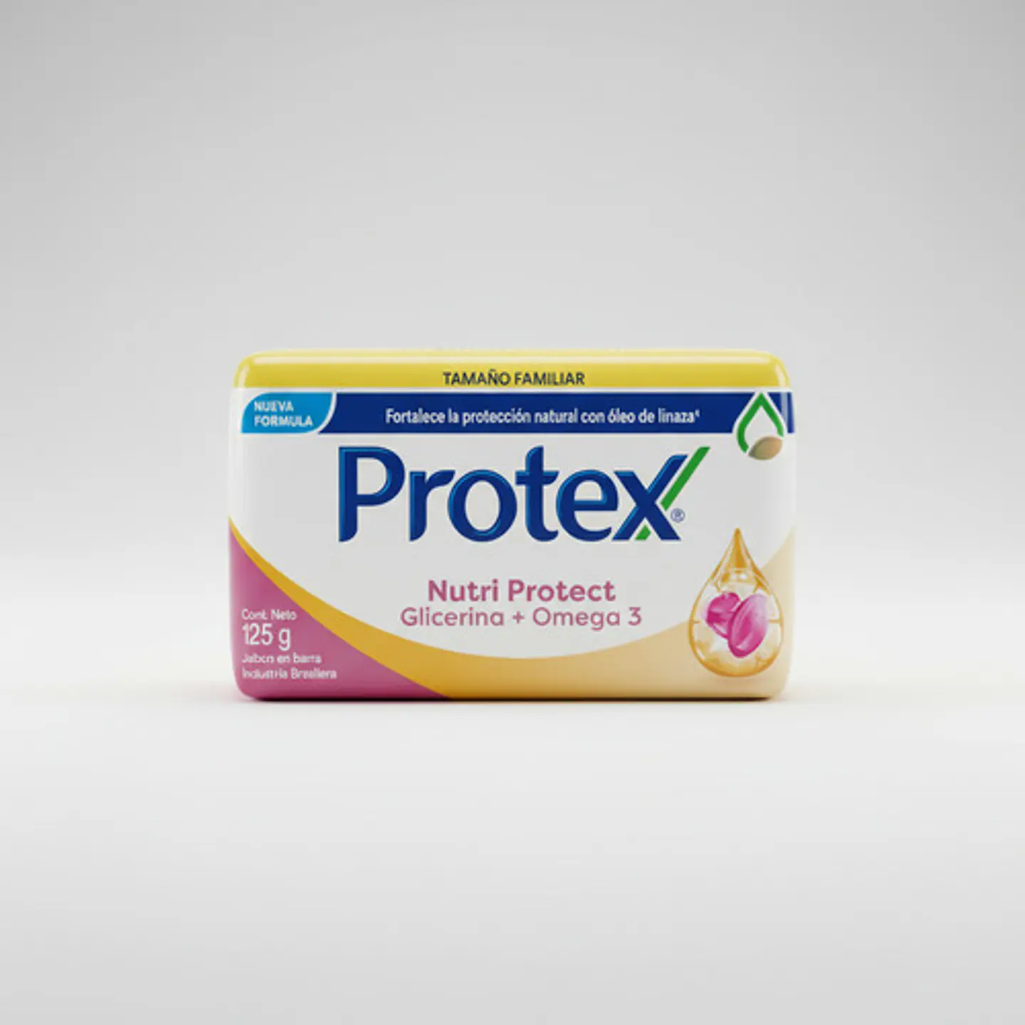 Jabón Barra Protex Nutri Protect Omega 3 Antibacterial 125g 5