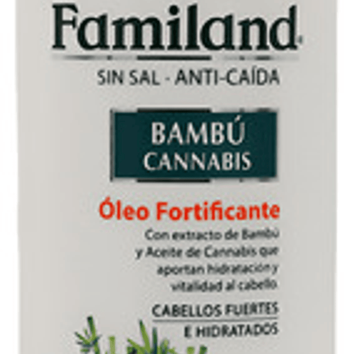 Acondicionador Familand 750ml Anti Caida C.bambú Bio Sin Sal 1